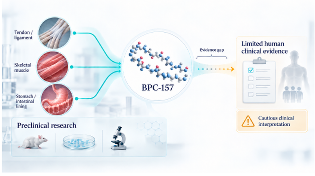 BPC-157 and Tissue Recovery: What the Research Actually Shows